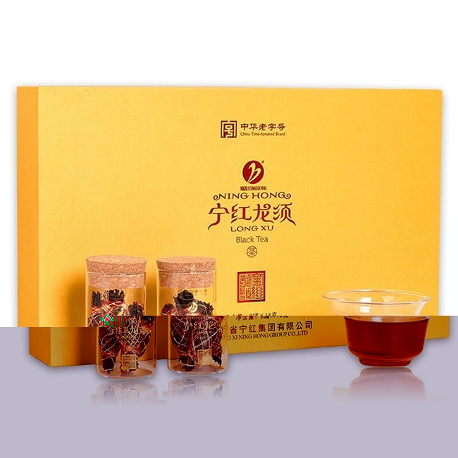 甯紅紅茶2021年新茶春茶特級清香型龍須茶禮品144g茶葉禮盒